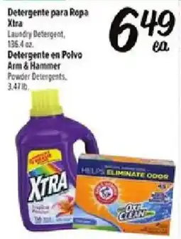 Fiesta Mart Arm & Hammer Powder Detergents offer