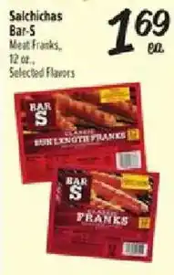 Fiesta Mart Bar-S meat franks offer