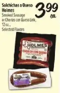Fiesta Mart Holmes Sausage offer