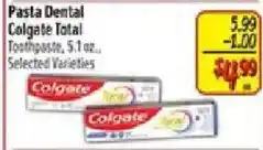 Fiesta Mart Colgate Total toothpaste offer