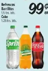 Fiesta Mart Sprite, Barrititos, Coke offer
