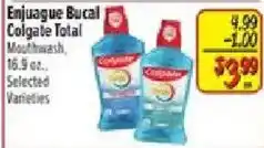 Fiesta Mart Colgate Total Mouthwash offer
