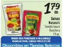 Fiesta Mart Naturas Salsas offer