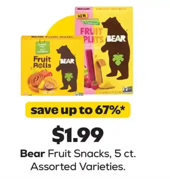 Bear Fruit Snacks
