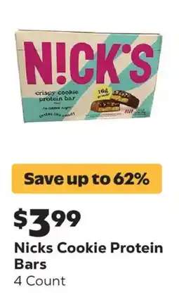 Grocery Outlet Nicks Cookie Protein Bars offer