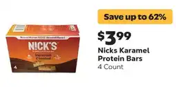 Grocery Outlet Nicks Karamel Protein Bars offer