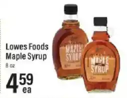 Lowes Foods Lowes Foods Maple Syrup offer