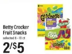 Lowes Foods Betty Crocker Fruit Snacks offer