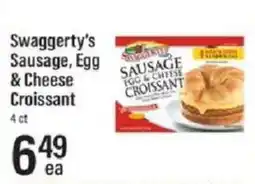 Lowes Foods Swaggerty's sausage egg & cheese croissant offer