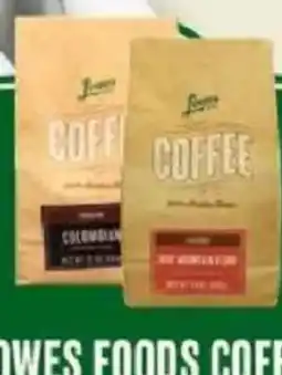 Lowes Foods Lavas Foods Coffee offer