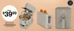 JC Penney Martha Stewart Kitchen Electrics offer