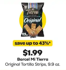 Grocery Outlet Barcel Mi Tierra Original Tortilla Strips offer