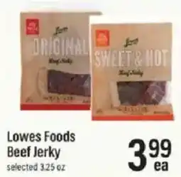 Lowes Foods Lowes Foods Beef Jerky offer