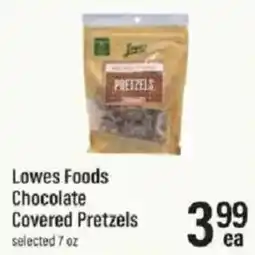 Lowes Foods Lowes Foods Chocolate Covered Pretzels offer