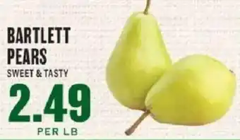 Bartlett pears