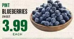 Lowes Foods Pint blueberries offer