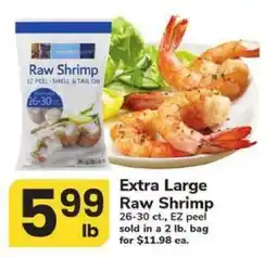 Safeway Extra Large Raw Shrimp offer