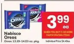 Safeway Nabisco Oreos offer