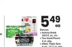 Safeway Dannon offer