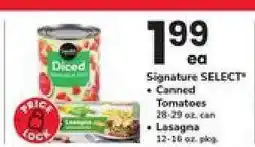 Safeway Signature Select offer