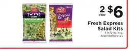 ShopRite Fresh Express Salad Kits offer