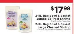 ShopRite Bowl & Basket Jumbo EZ-Peel Shrimp offer
