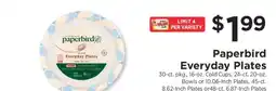 ShopRite Paperbird Everyday Plates offer