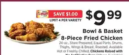 ShopRite Bowl & Basket 8-Piece Fried Chicken offer