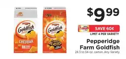 ShopRite Pepperidge Farm Goldfish offer