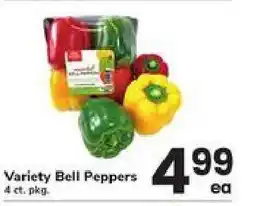 Safeway Variety Bell Peppers offer