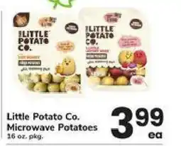 Safeway Little Potato Co. Microwave Potatoes offer