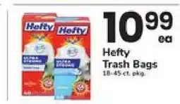Safeway Hefty Trash Bags offer