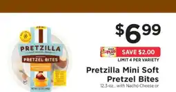 ShopRite Pretzilla Mini Soft Pretzel Bites offer