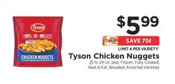 ShopRite Tyson Chicken Nuggets offer