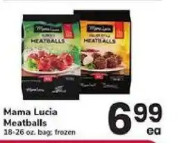 Safeway Mama Lucia Meatballs offer