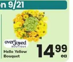Safeway Hello Yellow Bouquet offer