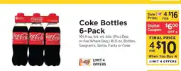 ShopRite Coke Bottles 6-Pack offer
