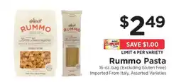 ShopRite Rummo Pasta offer
