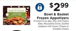 ShopRite Bowl & Basket Frozen Appetizers offer