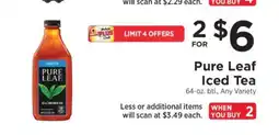 ShopRite Pure Leaf Iced Tea offer
