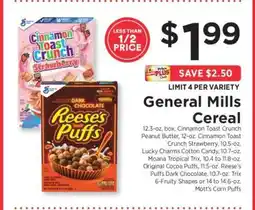 ShopRite General Mills Cereal offer