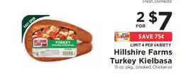 ShopRite Hillshire Farms Turkey Kielbasa offer