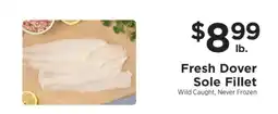 ShopRite Fresh Dover Sole Fillet offer