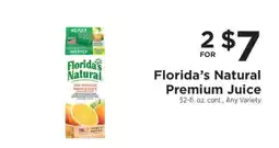 ShopRite Florida's Natural Premium Juice offer