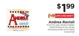 ShopRite Andrea Ravioli offer