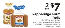 ShopRite Pepperidge Farm Rolls offer