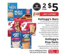 ShopRite Kellogg’s Bars & Pop-Tarts offer