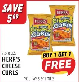Karns Herr's Cheese Curls offer
