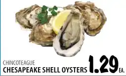 Karns Chesapeake Shell Oysters offer