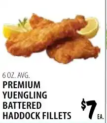 Karns Premium Yuengling Battered Haddock Fillets offer